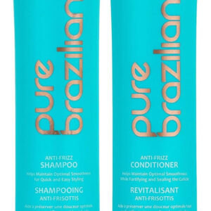 Shampoo E Condicionador Pure Brazilian Anti Frizz 400ml