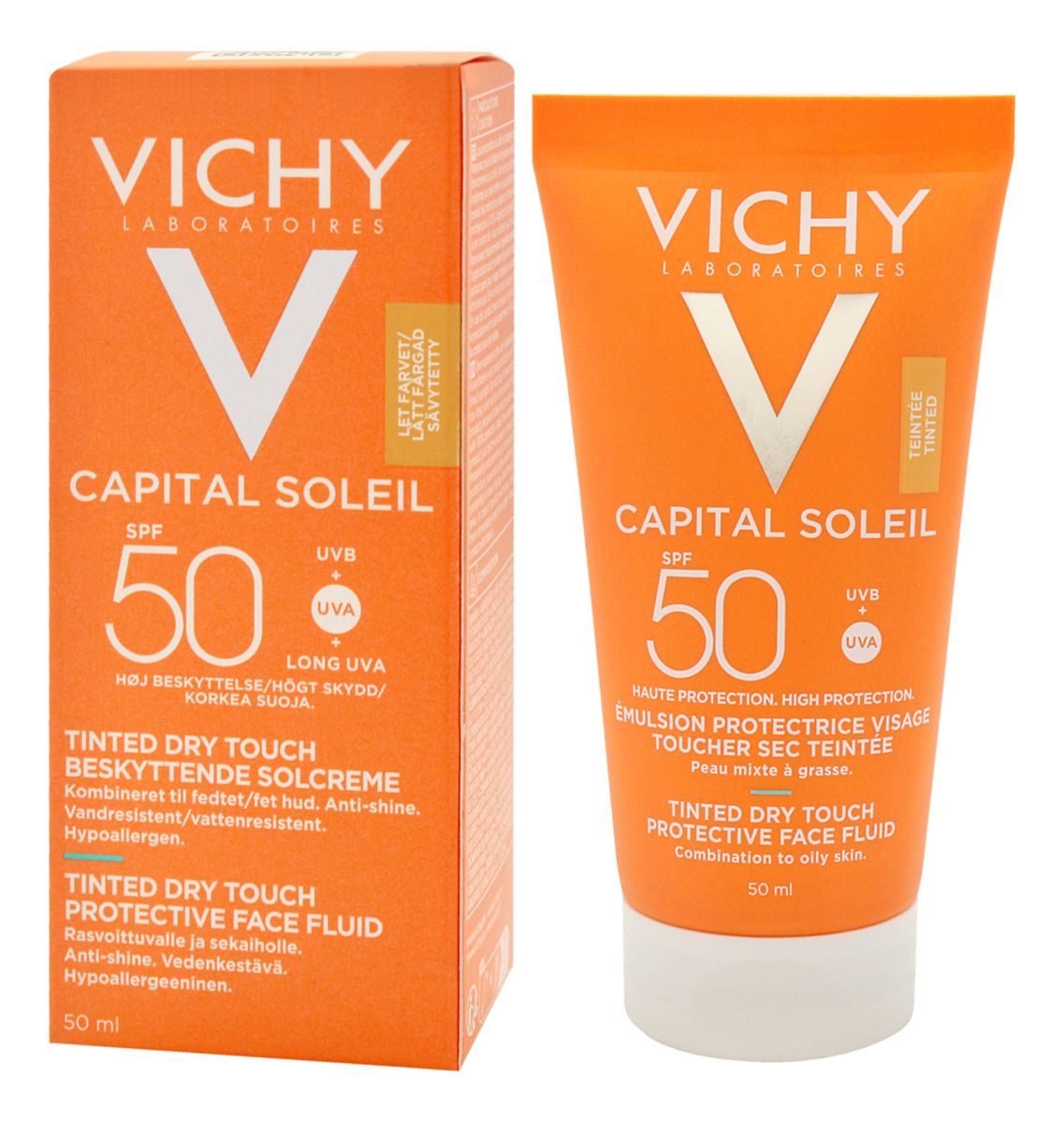 Protetor Solar Vichy Capital Soleil Tinted Dry Touch Spf50+ - Imagem 4