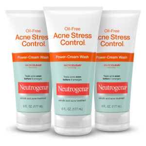 Limpador Facial Neutrogena Sem Óleo Acne Stress Control 180m