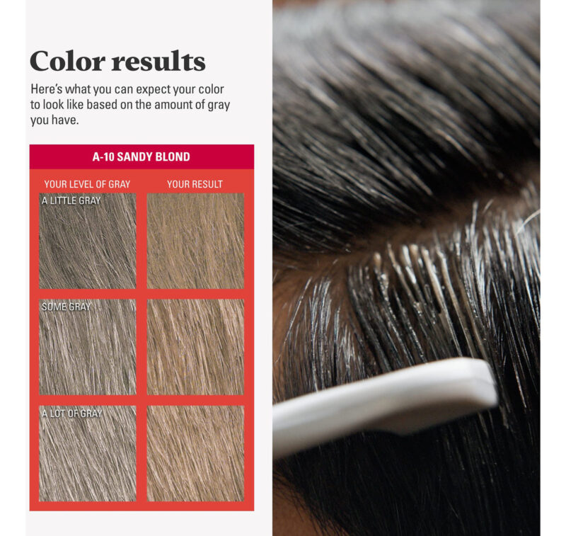 Tintura De Cabelo Só Para Homens, Fácil De Pentear, Cor Aren - Image 6