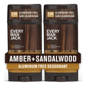 Desodorante Every Man Jack Amber+ Sandalwood 90 Ml (pacote C
