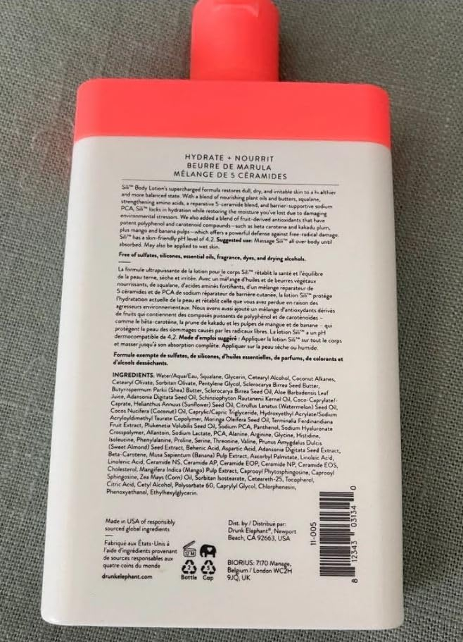 Loção Corporal Drunk Elephant Sili Deep Calming 240ml - Imagem 2