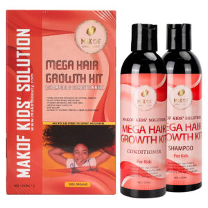 Conjunto De Shampoo E Condicionador Makof Hair Growth Para C
