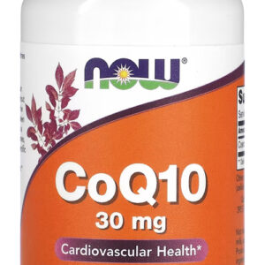 Coenzima Coq10 30mg Now Foods 60 Veg Caps Importado