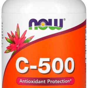 Vitamina C 500mg E Rosa Mosqueta Now Foods 250tabls