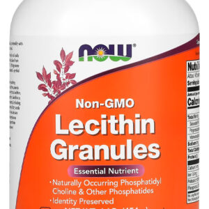 Lecitina Grânulos Now Foods 454g Importado
