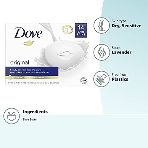 Dove Beauty Bar, Limpador De Pele Suave E Hidratante - Imagem 8