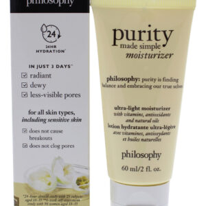 Creme Facial Hidratante Da Philosophy Unisex 2 Oz