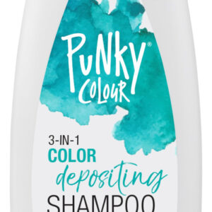 Limpador E Condicionador De Cabelo Punky Colour 3 Em 1 Teal