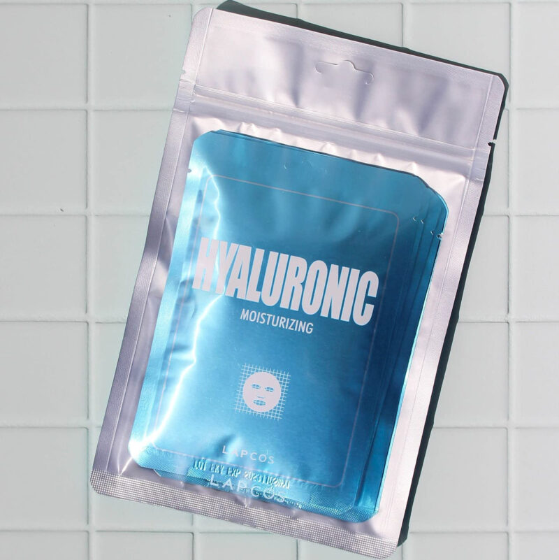 Máscara De Lençol Com Ácido Hialurônico Lapcos, Hidratação D - Image 6
