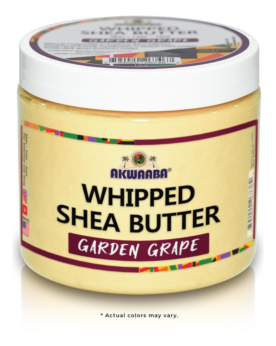 Manteiga De Karité Batida Akwaaba Garden Grape 340g | Hidrat - Imagem 2