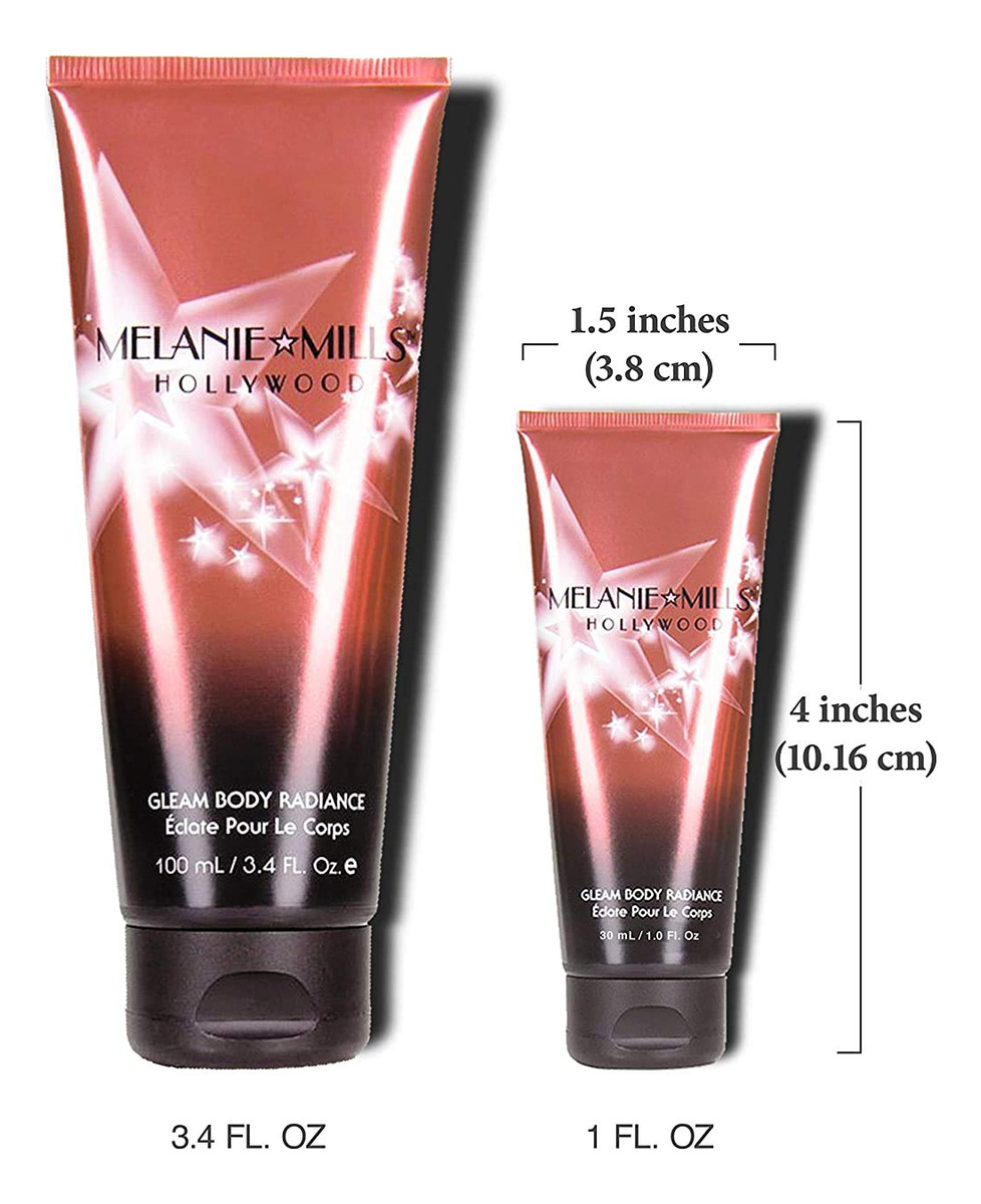Hidratante De Maquiagem Body Radiance Gleam Disco Gold 30ml - Imagem 5