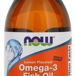 Omega 3 Liquido Now Foods Limão 200ml