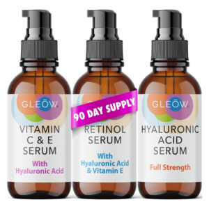 Conjunto De Cuidados Com A Pele, Sérum De Retinol Gleow, Sér