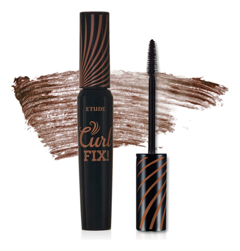 Máscara Etude Curl Fix #1 Preta À Prova D'água Com Duração D - Image 9