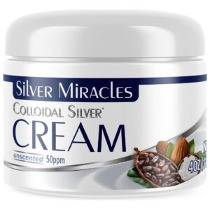Creme De Prata Coloidal Silver Miracles 120ml Skin Healing