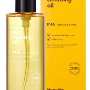 Óleo De Limpeza Para Pele Sensível Hanskin Pore Gentle Black