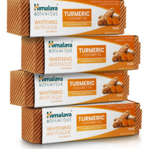 Pasta De Dente Himalaya Botanique Cúrcuma E Óleo De Coco 120