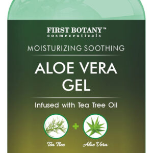 Gel De Aloe Vera A Partir De Infusão De Aloe Vera 100% Pura