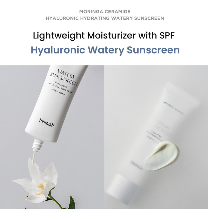 Protetor Solar Heimish Moringa Ceramide Hyaluronic 50ml - Image 2