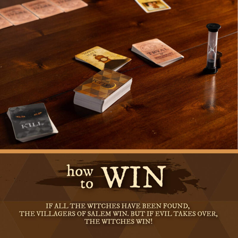 Jogo De Tabuleiro Salem 1692 Witch Hunt Game Friends - Image 4