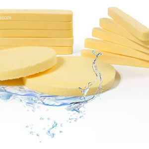 Esponjas De Limpeza Facial Royall Elite Comprimidas 60 Unida