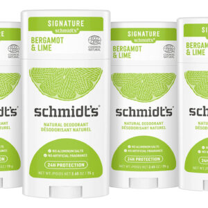 Desodorante Schmidt's Sem Alumínio, Bergamota E Limão, 78 Ml