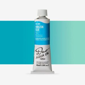 Óleo Aqua Holbein Duo Horizon Blue (b) 40ml