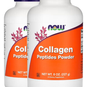 Peptídeos De Colágeno Em Pó 227g Importado 2un Now Foods