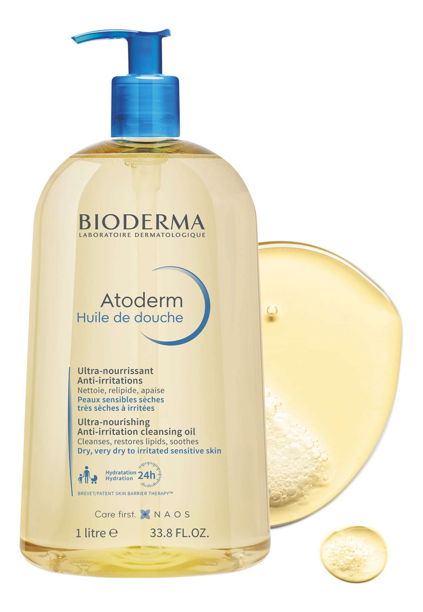 Óleo De Banho Bioderma Atoderm Nutritivo Para Pele Seca E Se - Imagem 3