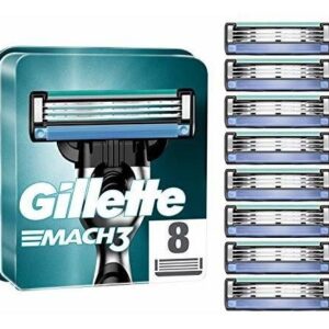 Lâminas De Barbear Gillette Mach3 Masculinas Mais Fortes Que