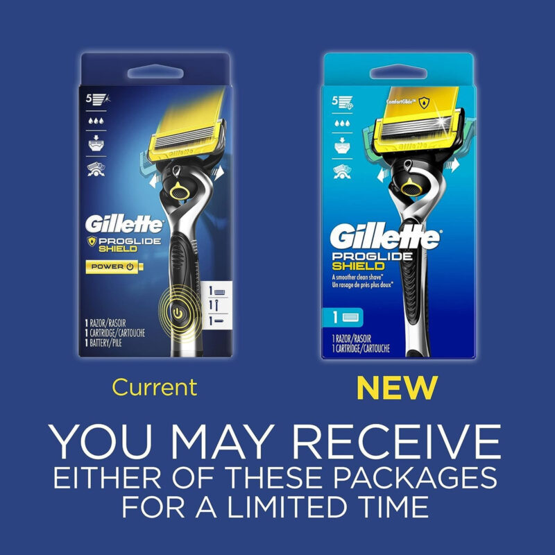 Recarga Masculina Gillette Proglide Shield Com Alça De Barbe - Image 2