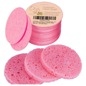 Esponjas Faciais Comprimidas Gainwell 50 Unidades 100% Natur