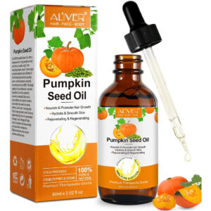 Óleo De Semente De Abóbora Prensado A Frio 60 Ml Para Cresci