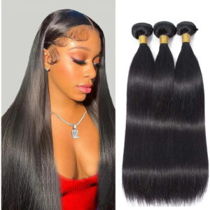 Pacotes De Cabelo Jtmmp Straight Brazilian Virgin 40 45 50cm