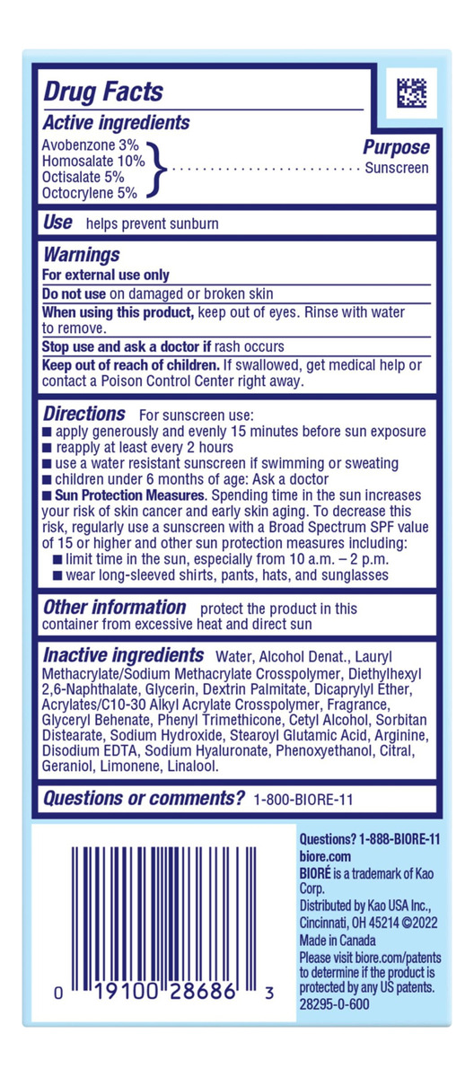 Protetor Solar Bioré Uv Aqua Rich Spf 50 Pa++++ 50 Ml Pacote - Imagem 4