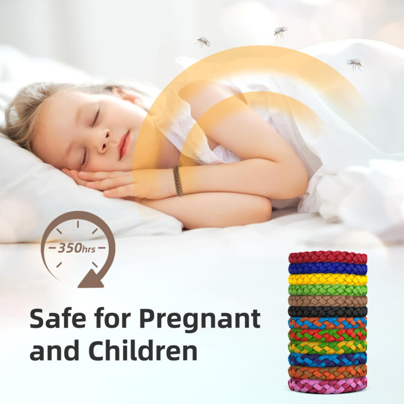 Pulseiras Repelentes De Mosquitos, Buggybands, Pacote Com 24 - Image 5