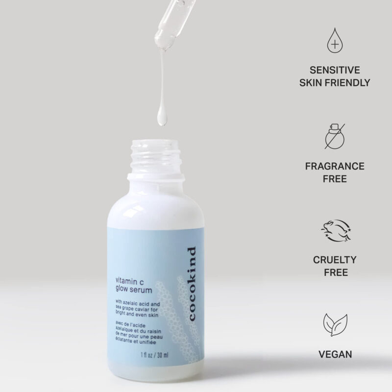 Sérum Cocokind Vitamin C Glow Com Ácido Azelaico E Uva Marin - Image 5