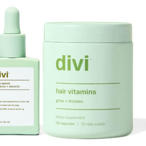 Pacote De Cuidados Com O Cabelo Divi Healthy Hair: Sérum Par