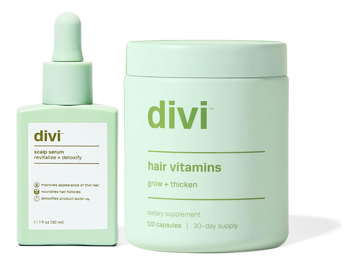 Pacote De Cuidados Com O Cabelo Divi Healthy Hair: Sérum Par