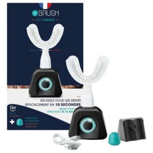 Escova De Dentes Elétrica Y-brush Nylonblack Sonic Com Supor