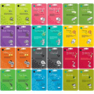 Máscara Facial Celavi Collagen (24 Folhas) Classic Korean Sk