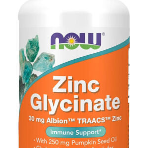 Glicinato De Zinco 30mg Now Foods Zinc Glycinate 120 Softg