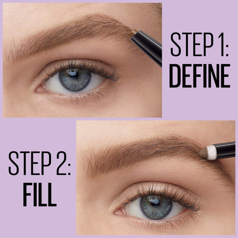 Lápis E Pó Para Sobrancelhas Maybelline Express Brow Soft Br - Image 3