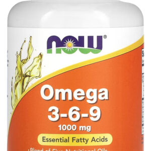 Ômega 3-6-9 1.000mg Now Foods 100 Caps Softgels Sabor N/a