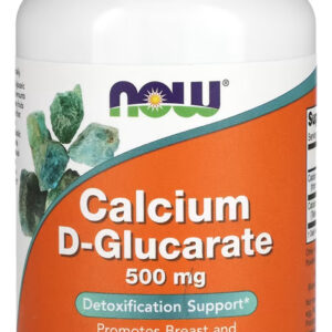 D-glucarato Cálcio 500mg Now Foods 90veg Caps Importado