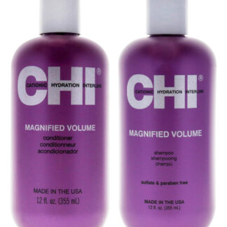 Kit De Volume Ampliado Shampoo Chi Com Condicionador