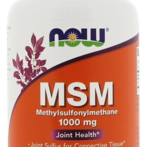 Msm Enxôfre Orgânico Importado Usa 1000 Mg - 120 Capsulas