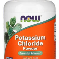 Now Foods, Cloreto De Potássio Em Pó, 227 G (8 Oz) Sabor Without Flavor