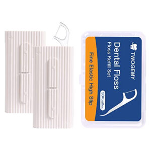 Fio Dental Twogemy, 2 Pacotes, 10 Unidades E 50 Unidades/cai